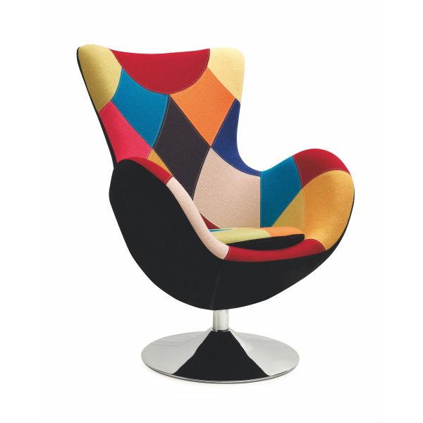 BUTTERFLY fotel patchwork (1p=1szt)