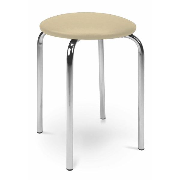 CHICO taboret st.chrom siedz.V18 (1p=4szt)