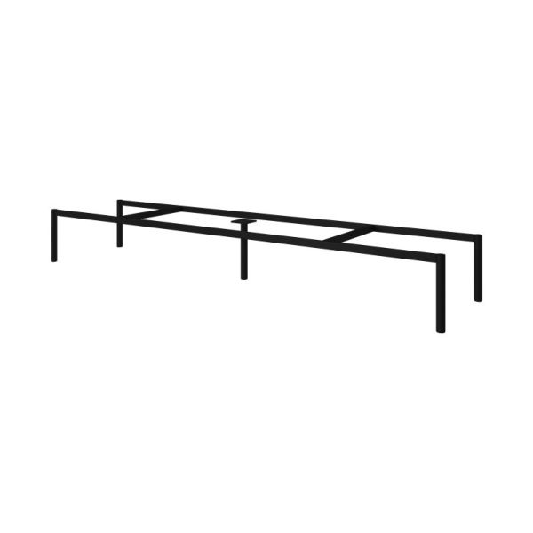 Stelaż pod meble, dł. 144 cm, czarny