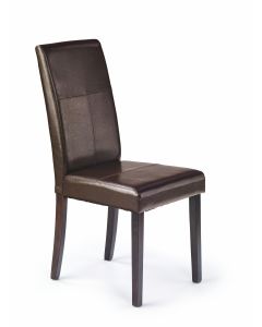 KERRY BIS  krzesło wenge/ciemny brąz (1p=2szt)