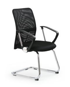 VIRE SKID fotel pracowniczy czarny