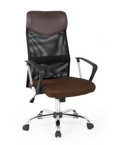 VIRE fotel pracowniczy brązowy