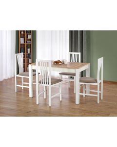 KSAWERY stół kolor dąb sonoma / biały (2p=1szt)