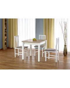 GRACJAN stół kolor dąb sonoma / biały (2p=1szt)