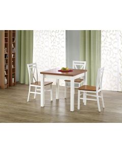 GRACJAN stół kolor olcha / biały (2p=1szt)