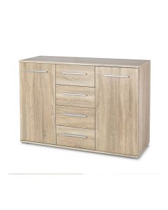 LIMA KM-4 komoda dąb sonoma (2p=1szt)