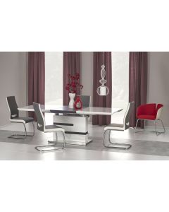 MONACO stół biały / popiel