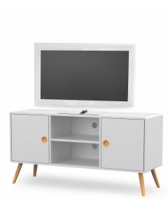 MALMO RTV1 biały / buk (1p=1szt)