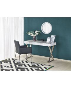 B31 biurko biały-chrom (2p=1szt)