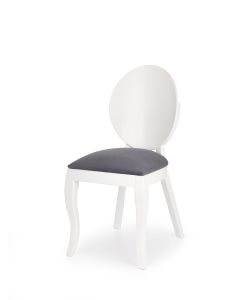 VERDI krzesło biało-popielate (1p=2szt)