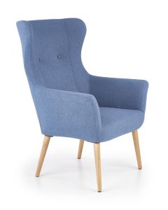 COTTO fotel wypoczynkowy niebieski