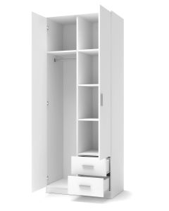 LIMA S-2 szafa biały (2p=1szt)