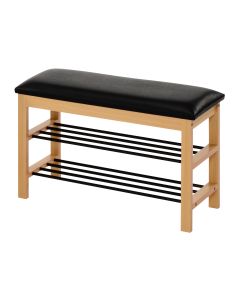 ST11 stojak na buty naturalny / czarny (1p=1szt)