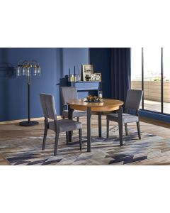 SORBUS stół rozkładany, blat - dąb miodowy, nogi - grafitowe (2p=1szt)