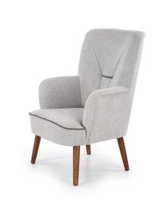 BISHOP fotel wypoczynkowy jasny popiel