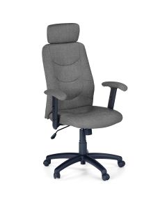 STILO 2 fotel gabinetowy ciemny popielaty