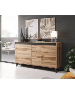 NORD KOMODA DAB WOTAN/ANTRACYT