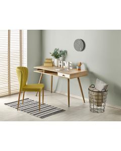 B34 biurko dąb sonoma-biały (2p=1szt)