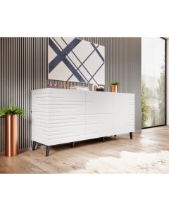 NOVA komoda biały mat
