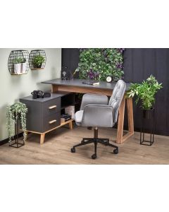 SERGIO XL biurko antracyt / d.wotan (2p=1szt)