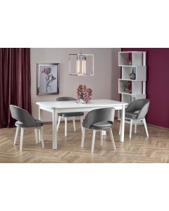 FLORIAN stół rozkładany blat - biały, nogi - biały (2p=1szt)