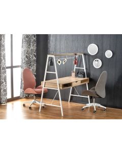 B48 biurko dąb sonoma / biały (1p=1szt)