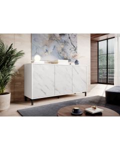 MARMO komoda KOM150/3D biały