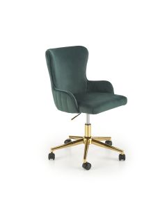 TIMOTEO fotel gabinetowy ciemny zielony (1p=1szt)