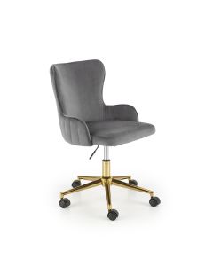 TIMOTEO fotel gabinetowy popielaty (1p=1szt)