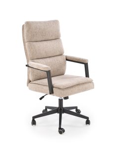 ADRIANO fotel obrotowy beżowy