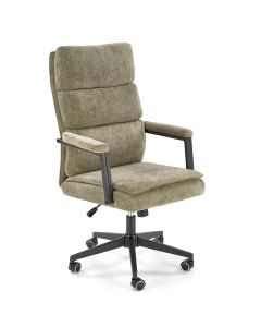 ADRIANO fotel obrotowy oliwkowy