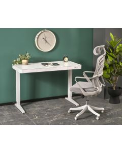 B52  biurko biurko z funkcją regulacji wysokości, biały (2p=1szt)