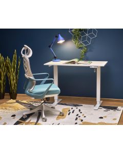 B53 biurko biurko z funkcją regulacji wysokości, biały (2p=1szt)