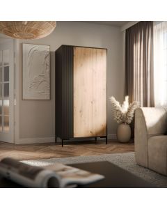 MERCI szafa czarny/artisan