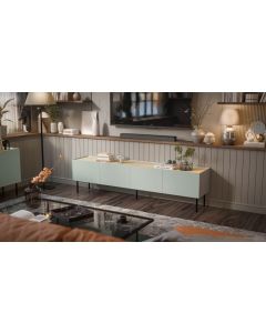 FELLINI szafka RTV 200 oliwka/oliwka ( 1 szt.=2 p. )