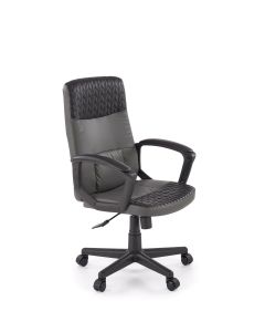 BJORN fotel obrotowy czarno-popielaty