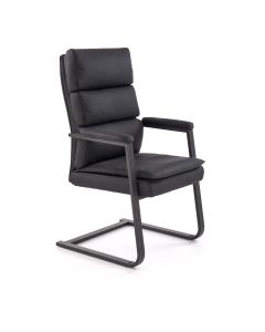 ADRIANO SKID fotel pracowniczy czarny