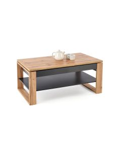 BETTY ława z podnoszonym blatem dąb artisan / czarny (2p=1szt)