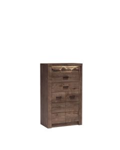 INDIANAPOLIS komoda I6 ciemny jesion
