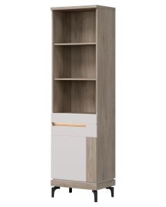 ASTON AN08 DĄB CREMONA/KASZMIR REGAŁ P KPL