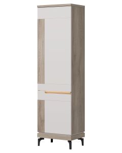 ASTON AN09 DĄB CREMONA/KASZMIR SZAFKA L KPL