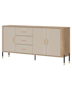 DANTE DT07 DĄB CREMONA T/KASZMIR MAT KOMODA KPL