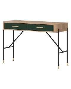 DANTE DT19 DĄB CREMONA T/ZIELONY MAT TOALETKA KPL