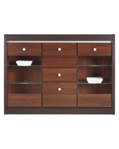 FORREST FR-7 orzech ciemny KREDENS kpl.