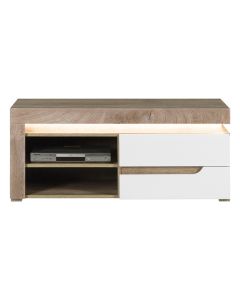 IRMA IM-1 dąb/ biały połysk RTV kpl.