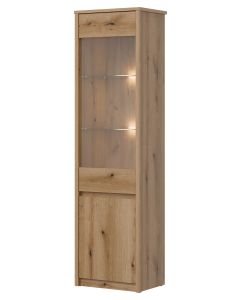 INTENSO IT07 DĄB EVOKE/DĄB EVOKE WITRYNA L/P KPL