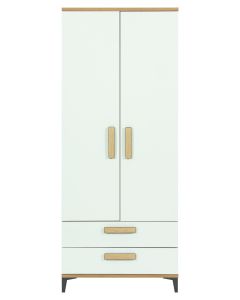 KUBO KB05 DĄB NAGANO/BIAŁY SZAFA KPL