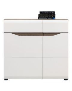 LIONEL LI-2 dąb s./ biały KOMODA kpl.