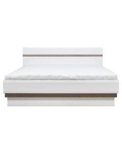 LIONEL LI-12/180 dąb s./ biały ŁOŻE kpl.