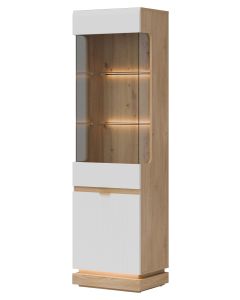 MILTON ML05 DĄB CREM TORRO BIAŁY WITRYNA L/P KPL